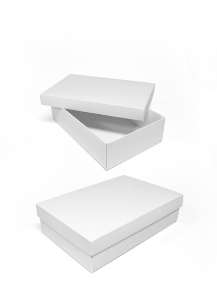 Balta kartona kaste 200x150x50mm